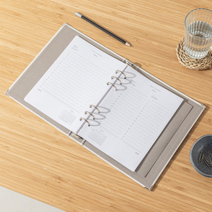 Agenda diaria 2026 · Recambio agenda anillas