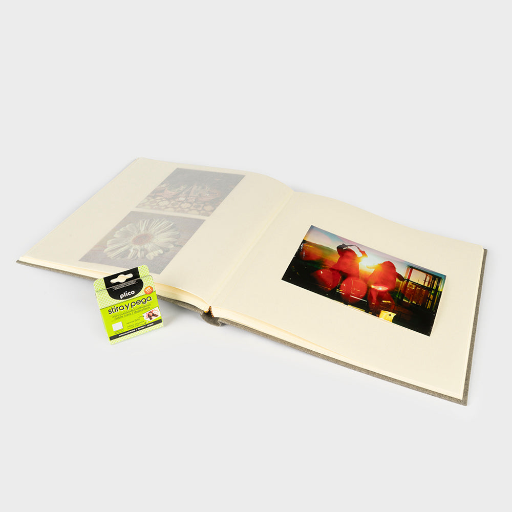 Álbum de fotos 35x35 cuadrado interior ivory