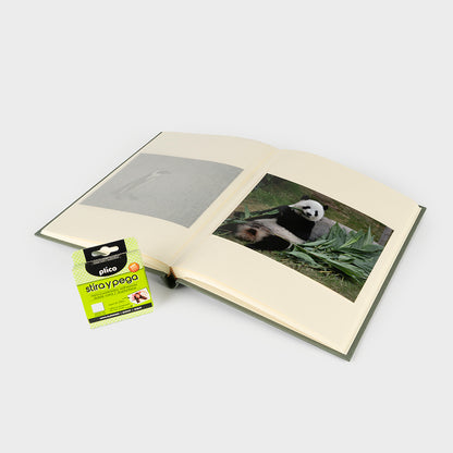 Álbum de fotos vertical interior ivory