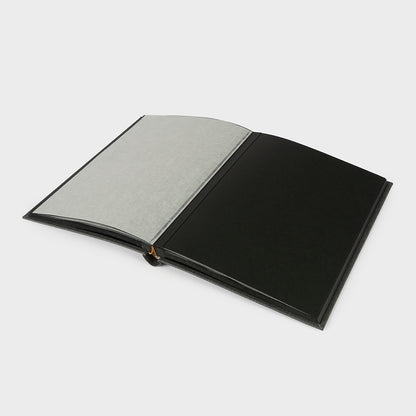 Black interior vertical photo album