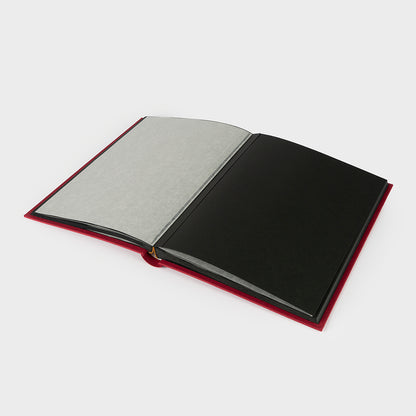 Black interior vertical photo album