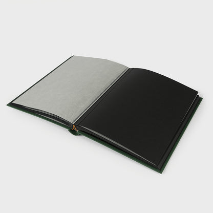 Black interior vertical photo album