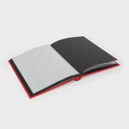Black interior vertical photo album
