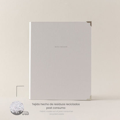 Archivador carpesanos, para escribir como en un cuaderno tipo oxford. Un carpesano recargable con anillas A5.