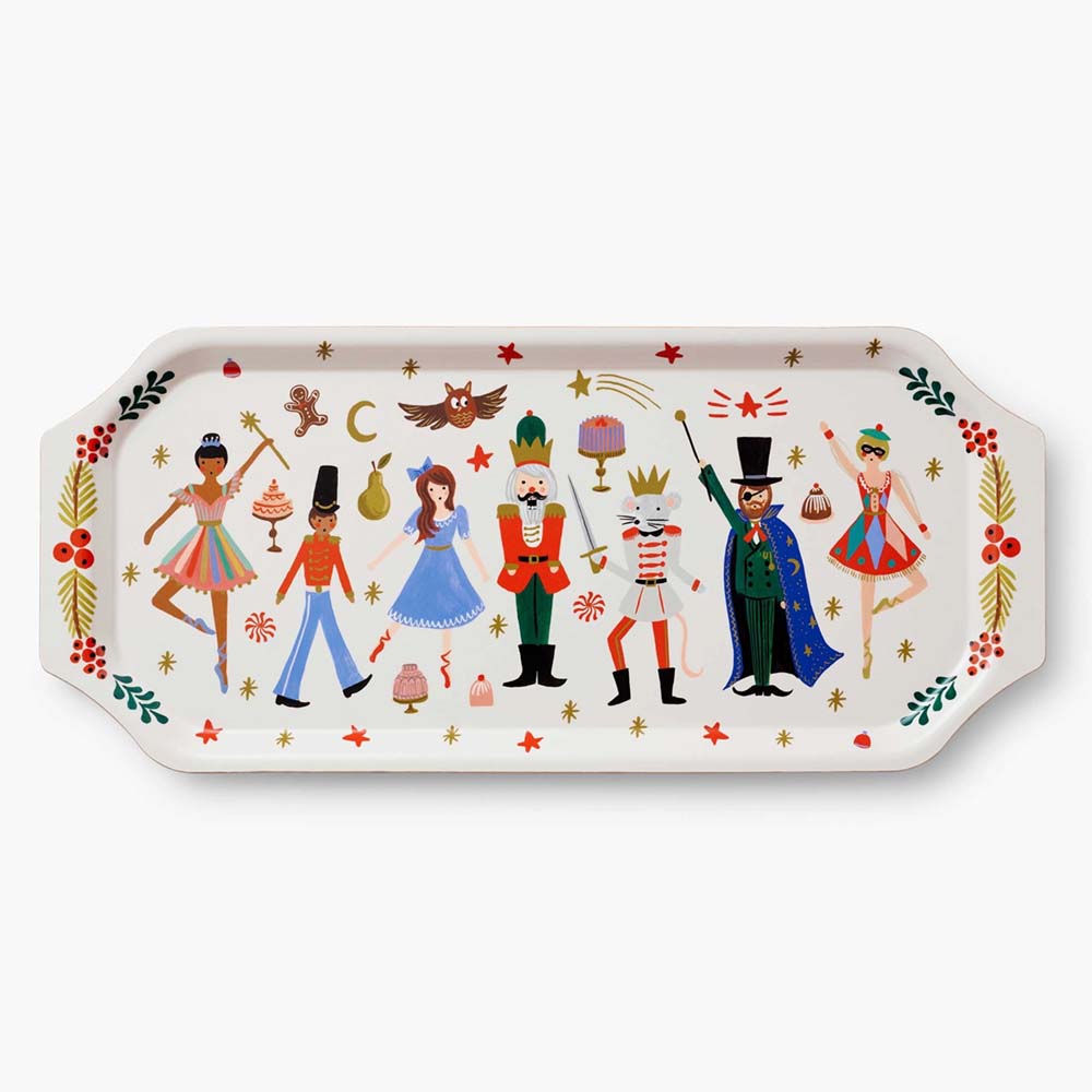 Nutcracker rectangular tray