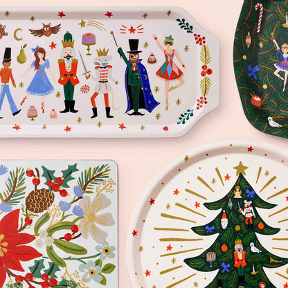Nutcracker rectangular tray