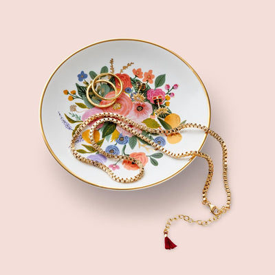 Bandejita anillero porcelana Garden Party Bouquet - Rifle Paper Co.