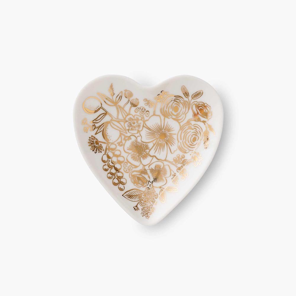 Bandejita anillero porcelana Colette Heart - Rifle Paper Co.