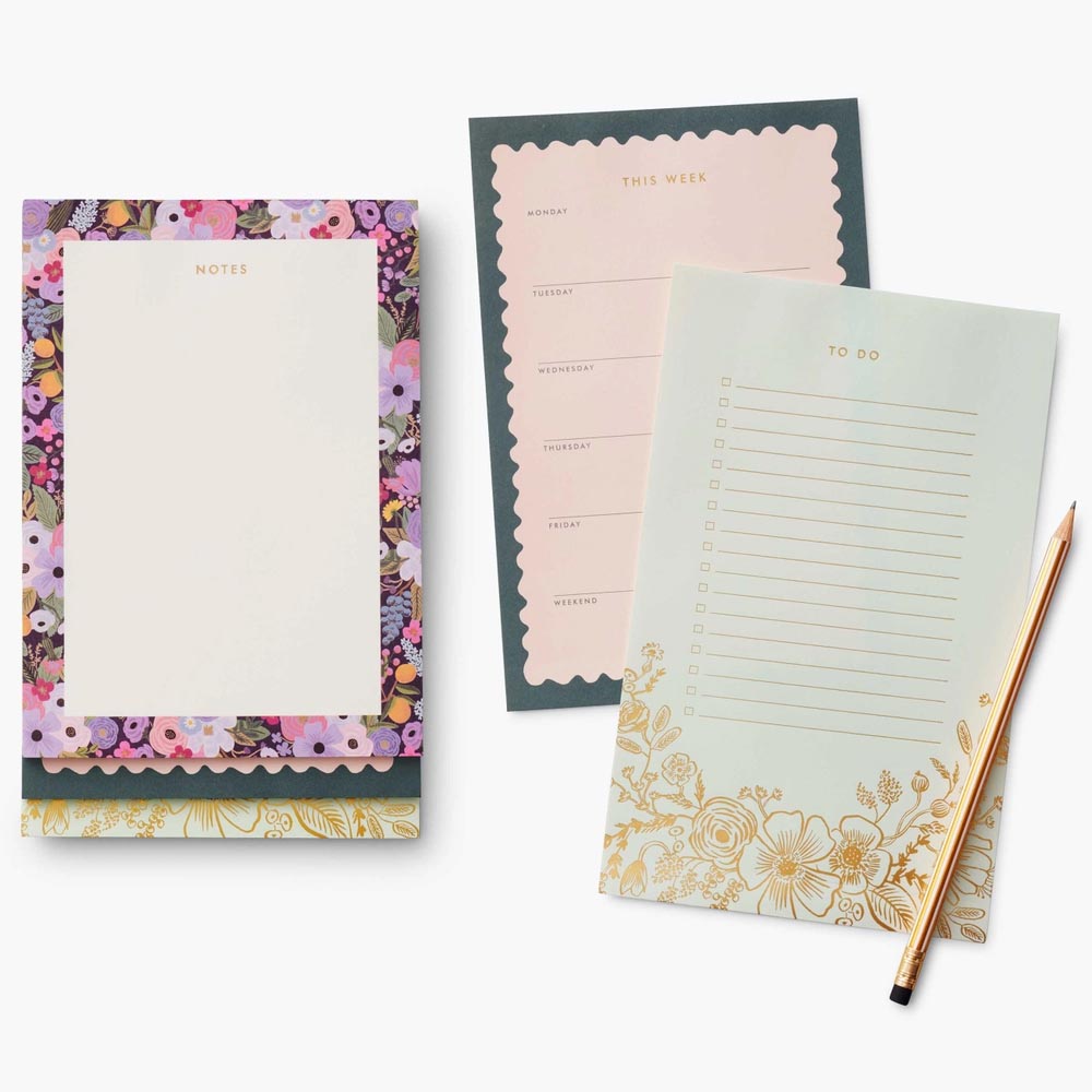 Bloc de notas Garden Party - Rifle Paper co.