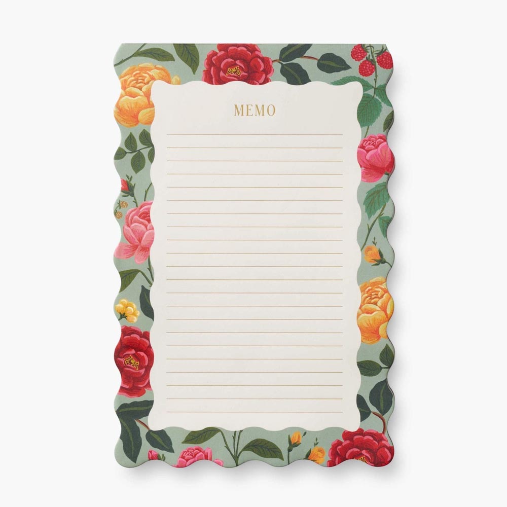 Bloc de notes gran Roses - Rifle Paper Co.