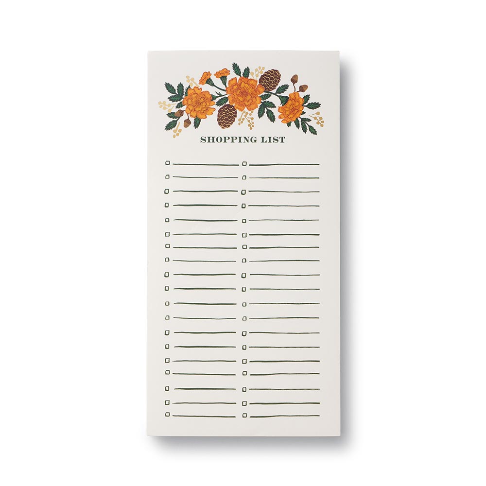 Bloc Lista de la Compra - Grateful Harvest - Rifle Paper Co.