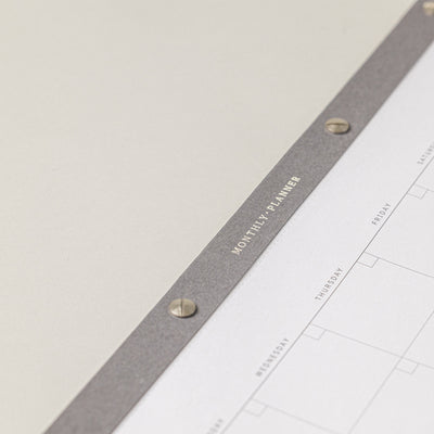 Bloc de notas mensual tamaño A3, bloc de notas y libretas de nota para planear cada mes. Mi bloc de notas con todo list.