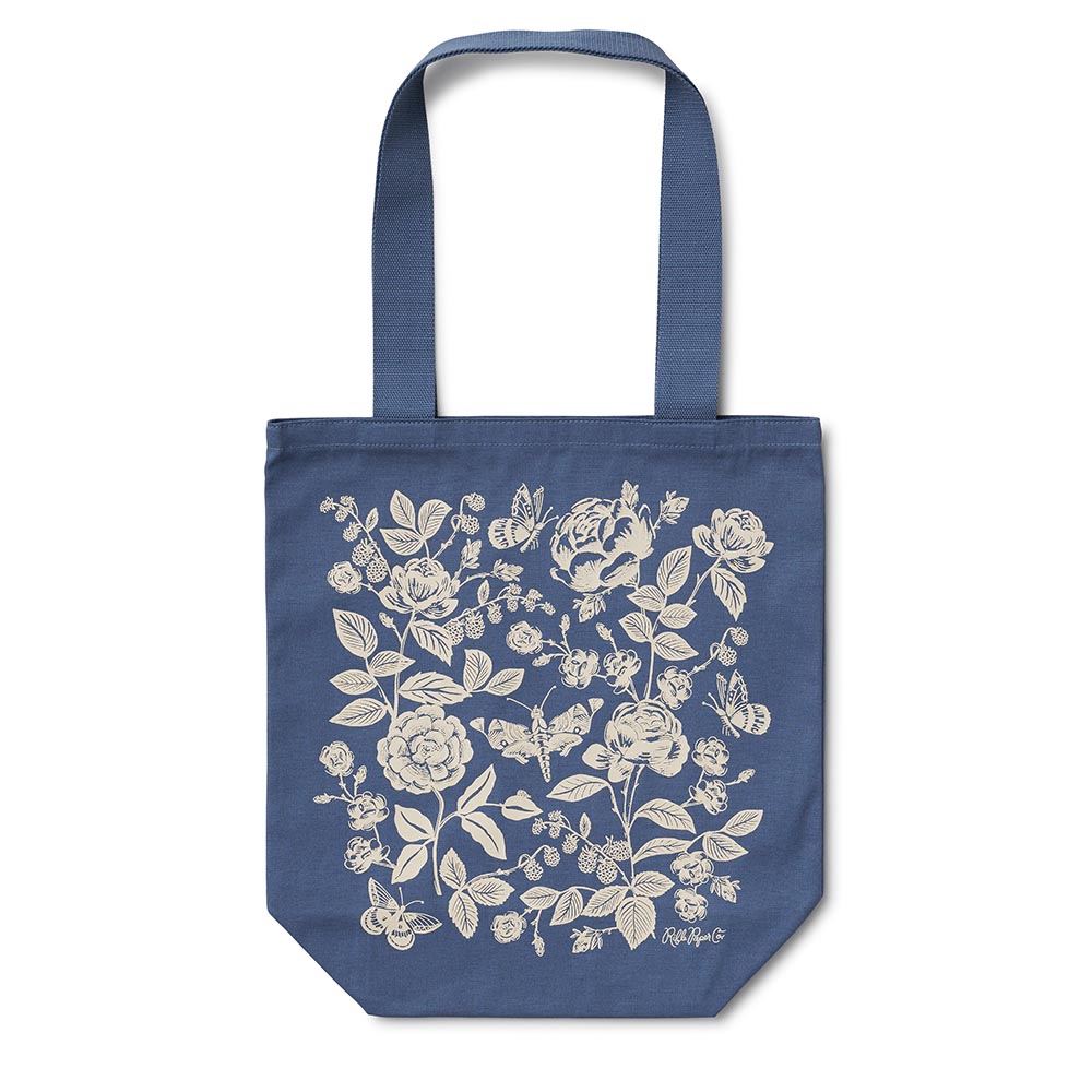 Bolsa de tela (tote bag) - English Rose - Rifle Paper