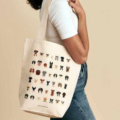 Bolsa de tela (tote bag) - Dog Days - Rifle Paper