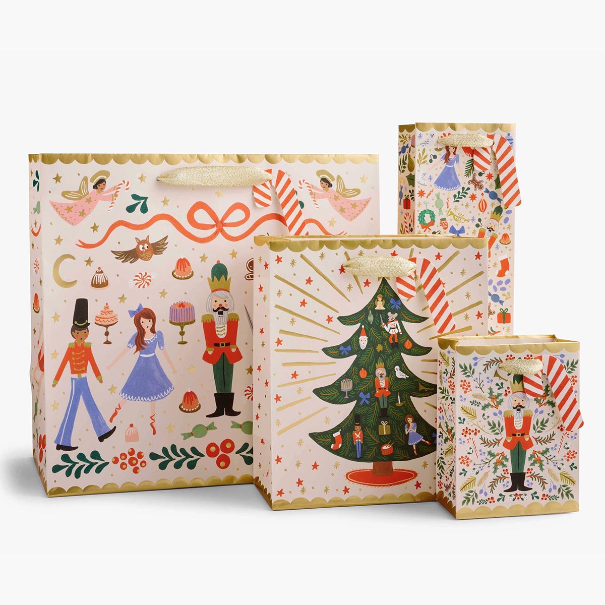Bolsa de papel navideña Nutcracker Sweets