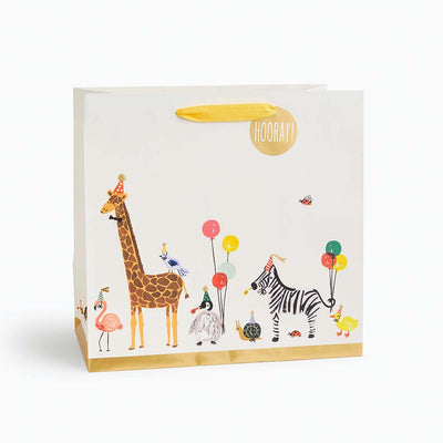 Party Animals paper gift bag