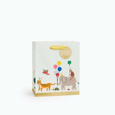 Party Animals paper gift bag