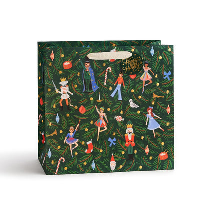 Bolsa de papel navideña Nutcracker