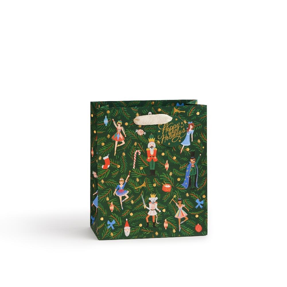 Bolsa de papel navideña Nutcracker