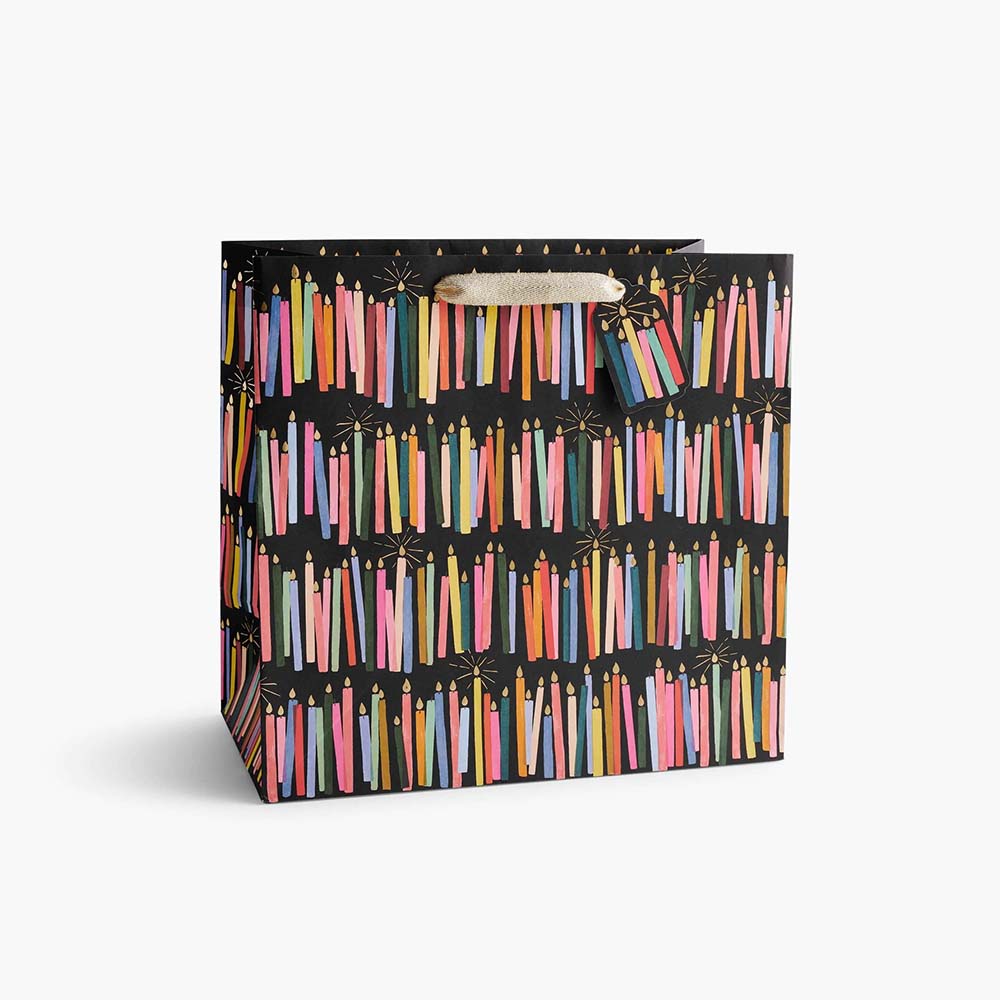 Bolsa de papel regalo Velas