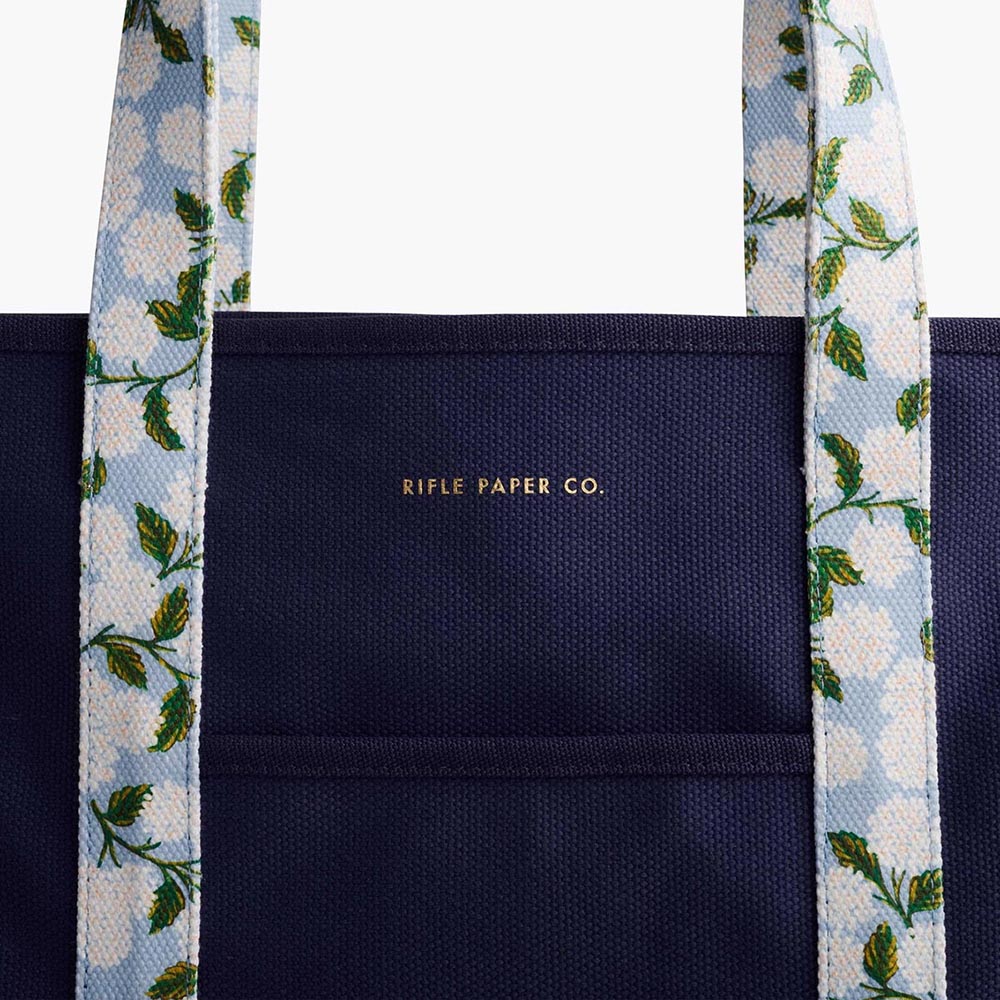 Bolso de lona Hydrangea - Rifle Paper Co.