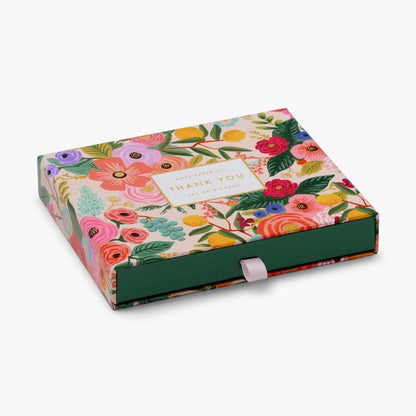 Box of 8 Garden Party Thank You Postcards - Rifle Paper