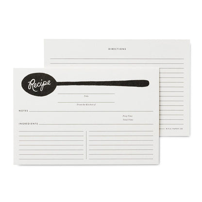 Caja de recetas navideña Nutcracker - Rifle Paper Co.