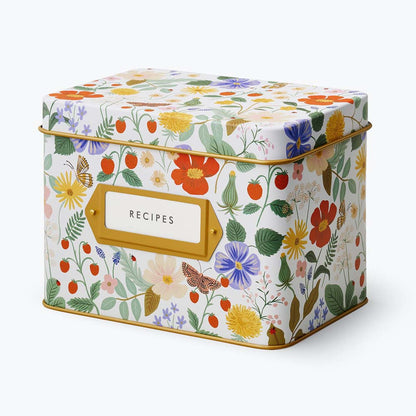 Caixa de receptes Strawberry Fields Recipe Tin
