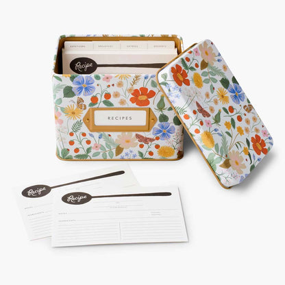 Caixa de receptes Strawberry Fields Recipe Tin