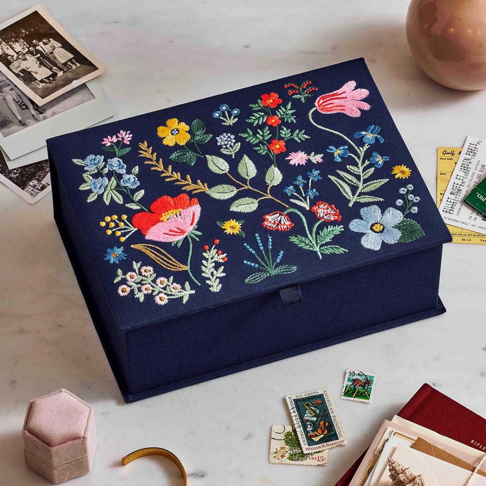 Strawberry Fields Large Keepsake Box