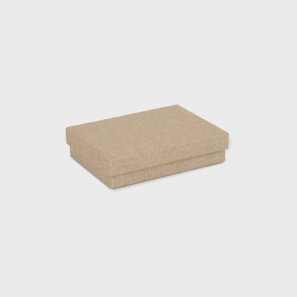 Caja rectangular plana