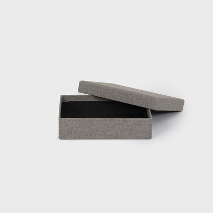 Caja rectangular plana