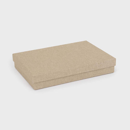 Caja rectangular plana