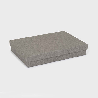 Caja rectangular plana