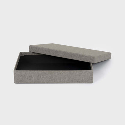 Caja rectangular plana