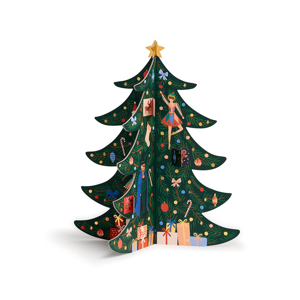 Calendario de Adviento Christmas Tree - Rifle Paper Co.