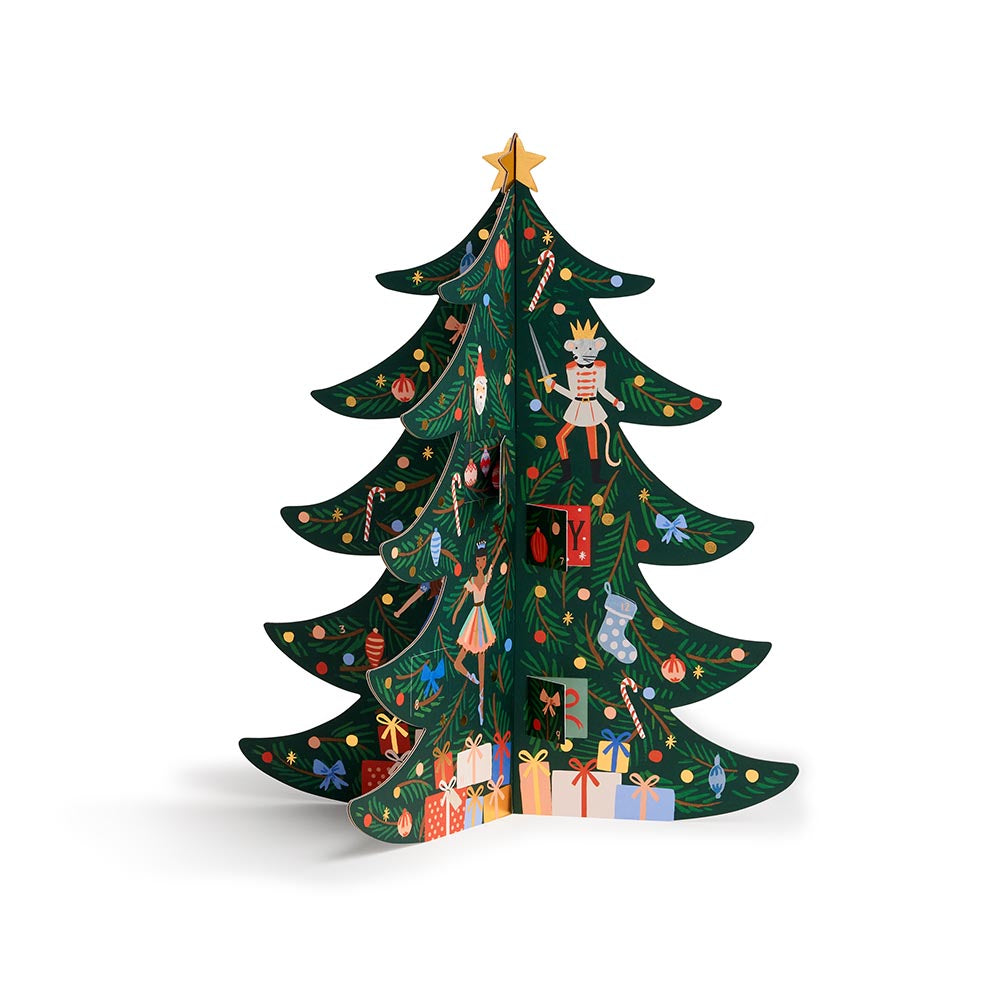 Calendario de Adviento Christmas Tree - Rifle Paper Co.