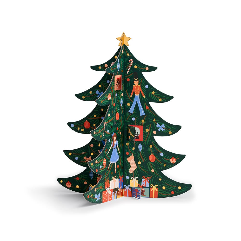 Calendario de Adviento Christmas Tree - Rifle Paper Co.