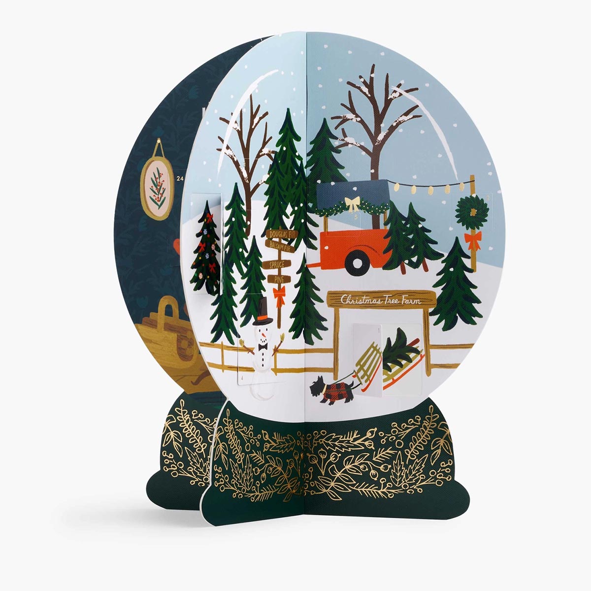 Calendario de Adviento Snow Globe - Rifle Paper Co.