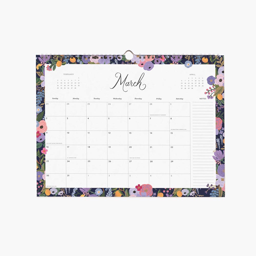 Calendario de pared 2025 Estee - Rifle Paper co.