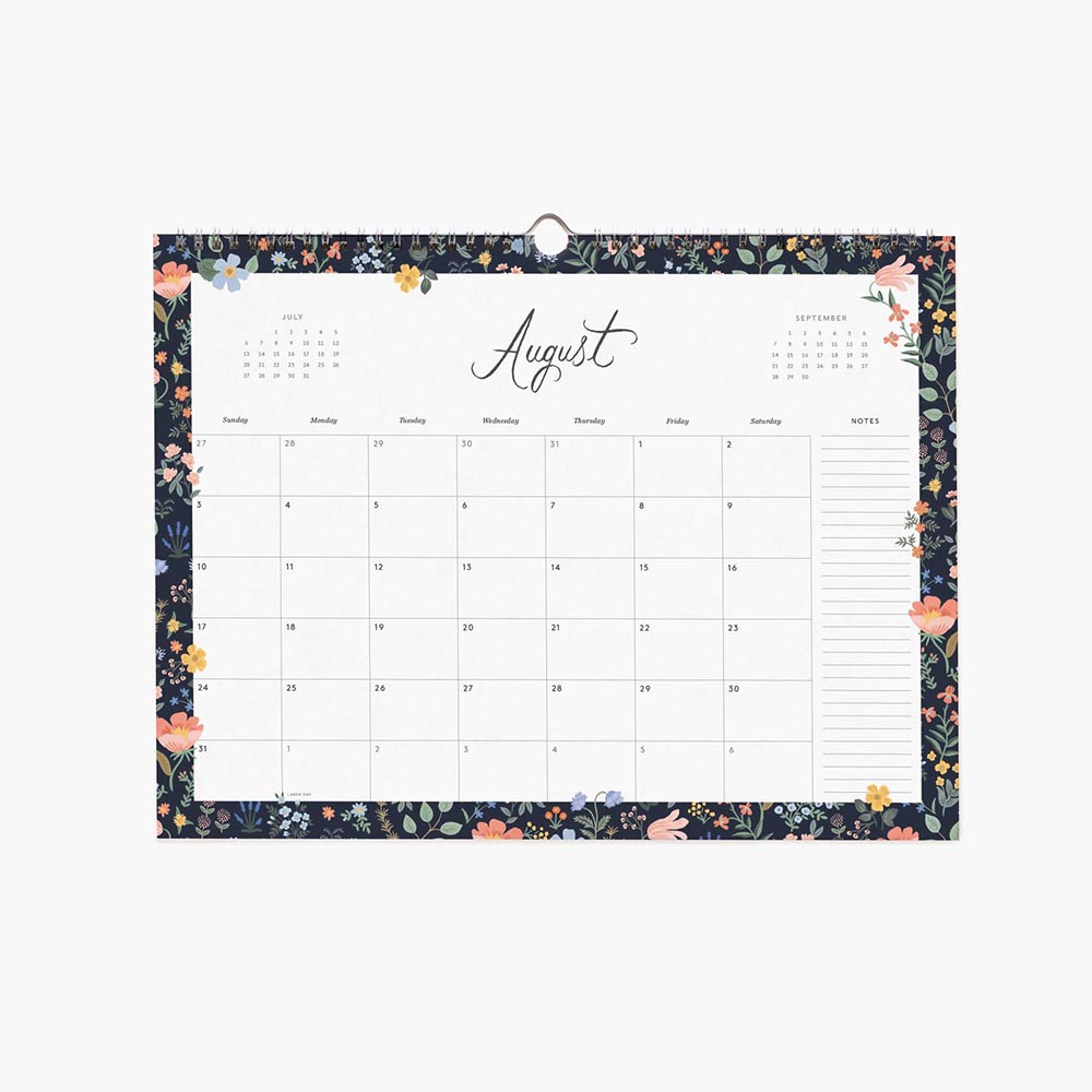 Calendario de pared 2025 Estee - Rifle Paper co.