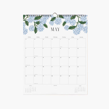Calendario de pared 2025 Roses - Rifle Paper