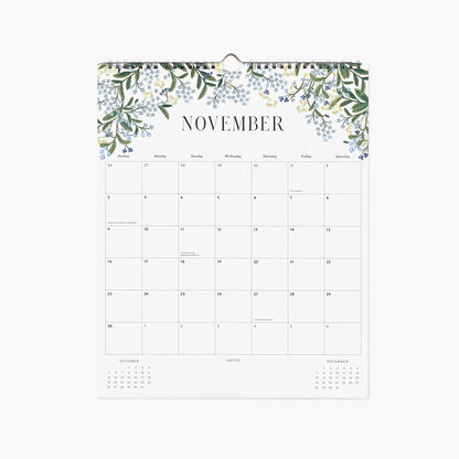 Calendario de pared 2025 Roses - Rifle Paper