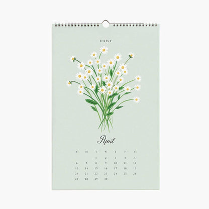 Calendari de paret 2025 Say it with Flowers - Rifle Paper