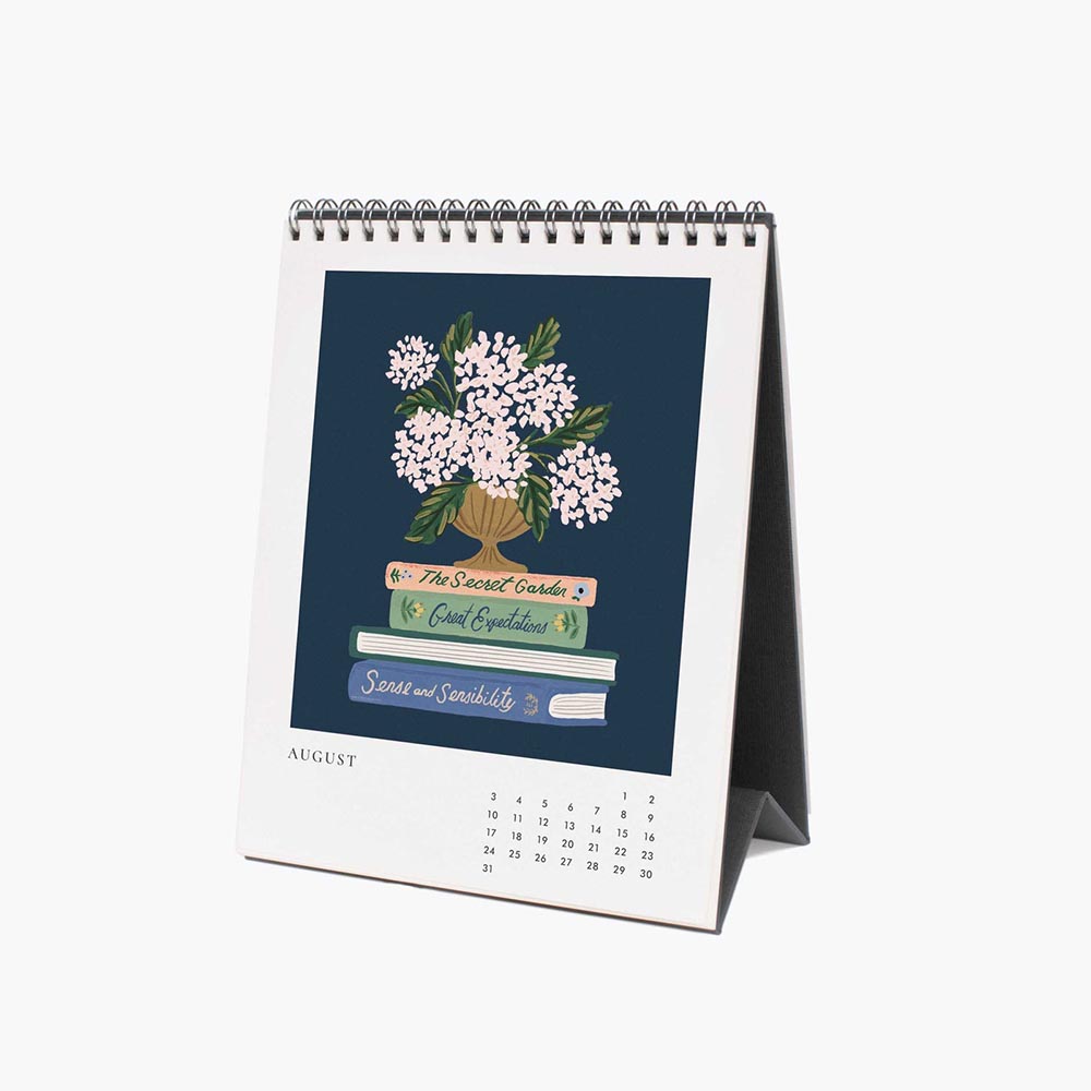 Calendario de sobremesa 2025 Flower Studies - Rifle Paper