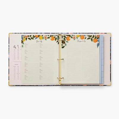 Citrus Grove Recipe Binder - Rifle Paper Co.