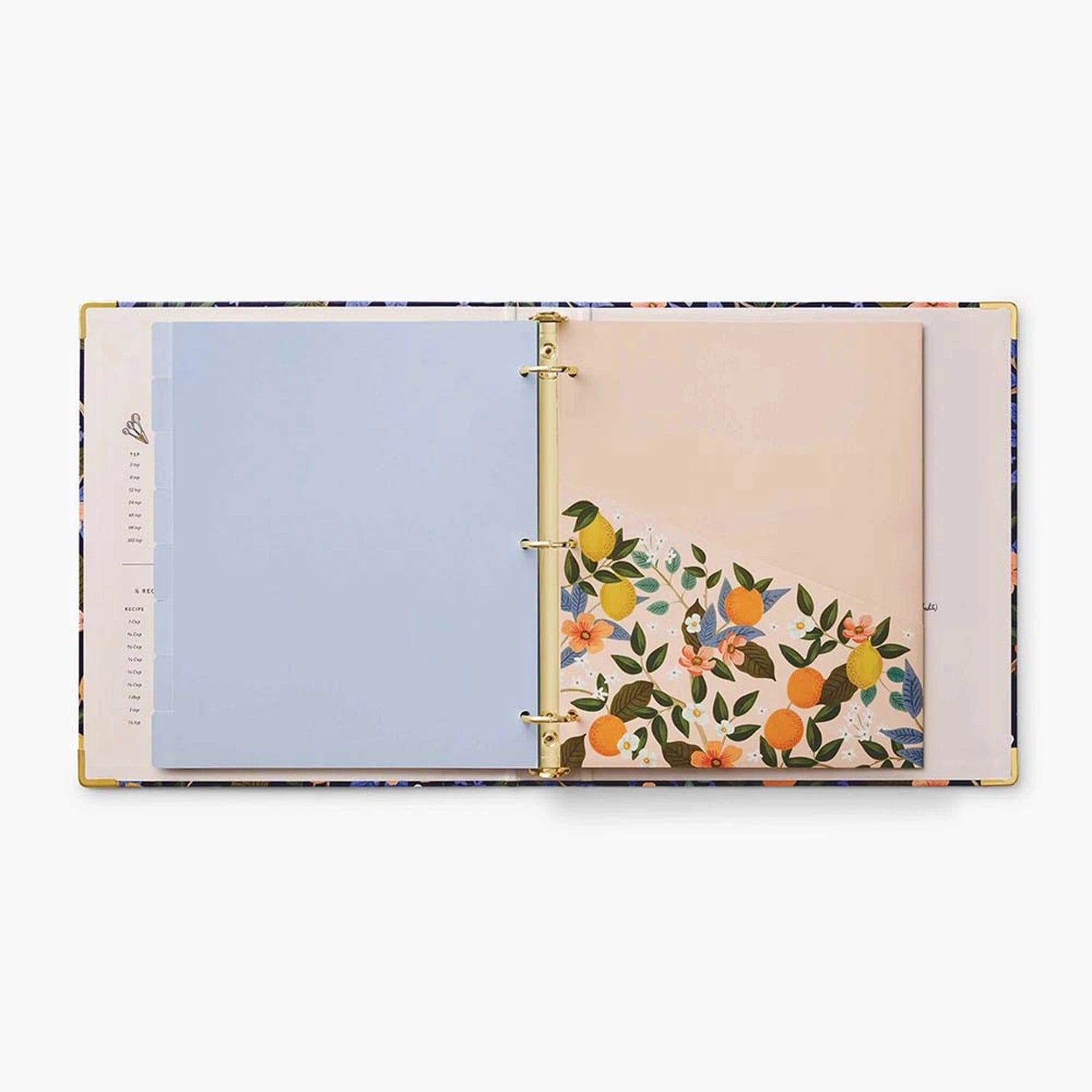 Citrus Grove Recipe Binder - Rifle Paper Co.