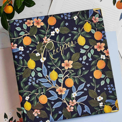 Citrus Grove Recipe Binder - Rifle Paper Co.