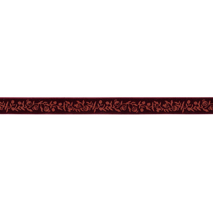 Cinta de Navidad Christmastide Pomegranate Velvet - Rifle Paper