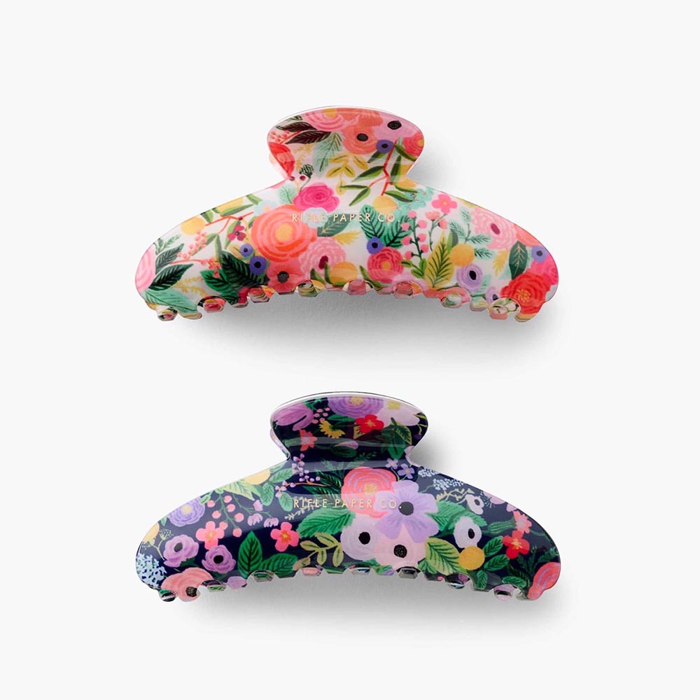 Set of 2 Garden Party Hair Clips - Rifle Paper Co.